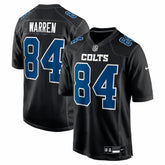 Tyler Warren Indianapolis Colts Fashion Game Jersey - Carbon Black Jerseys