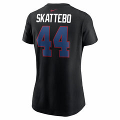 Cam Skattebo New York Giants Women's Name & Number T-Shirt - Black T-shirts