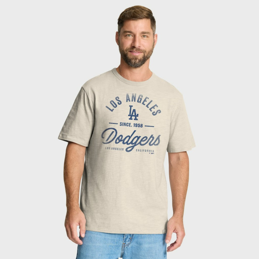 Los Angeles Dodgers Fanatics Stadium T-Shirt - Tan T-shirts
