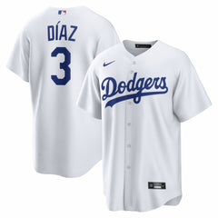 Edwin Díaz Los Angeles Dodgers Nike Home Replica Jersey - White Jerseys