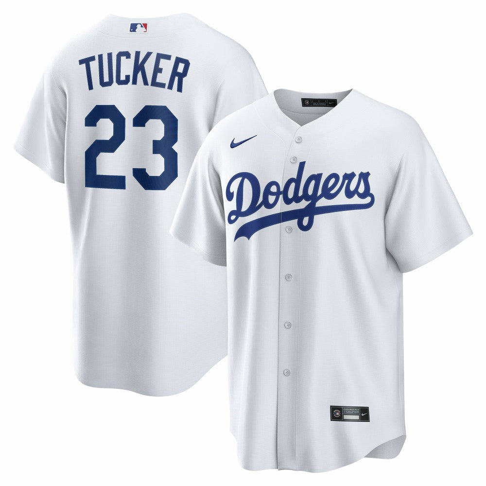 Kyle Tucker Los Angeles Dodgers Nike Home Replica Jersey - White Jerseys