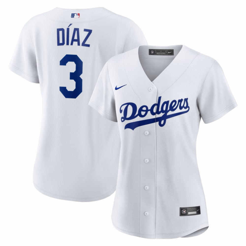 Edwin Díaz Los Angeles Dodgers Nike Women's Home Replica Jersey - White Jerseys