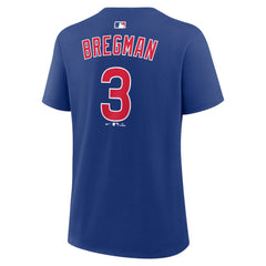 Alex Bregman Chicago Cubs Nike Women's Name & Number T-Shirt - Royal T-shirts