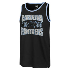 Carolina Panthers '47 Upload Franklin Tank Top - Black Tops