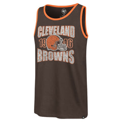 Cleveland Browns '47 Upload Franklin Tank Top - Brown Tops
