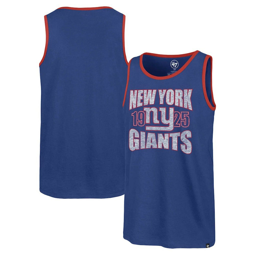 New York Giants '47 Upload Franklin Tank Top - Royal Tops