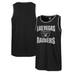 Las Vegas Raiders '47 Upload Franklin Tank Top - Black Tops