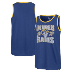 Los Angeles Rams '47 Upload Franklin Tank Top - Royal Tops