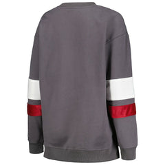 Arizona Cardinals The Wild Collective Women's Fleece Pullover Sweatshirt - Charcoal Pullover