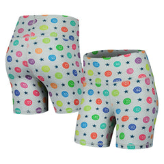 Chicago Cubs Terez Women's TLC Rainbow Shorts - Gray Shorts