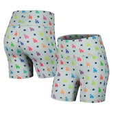 Los Angeles Dodgers Terez Women's TLC Rainbow Shorts - Gray Shorts