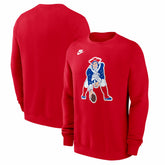 New England Patriots Pat Patriot Club Sweatshirt - Red Sweatshirts