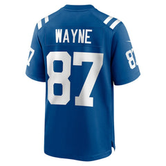 Reggie Wayne Indianapolis Colts Retired Player Game Jersey - Royal Jerseys