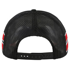 Chicago Blackhawks '47 Sideband Stripes Trucker Snapback Hat - Black | US 200189407