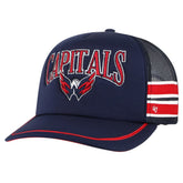 Washington Capitals '47 Sideband Stripes Trucker Snapback Hat - Navy | US 200189427
