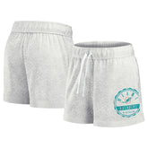 Miami Dolphins Women's Vintage Badge Shorts - Oatmeal Shorts