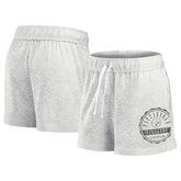 Pittsburgh Steelers Women's Vintage Badge Shorts - Oatmeal Shorts