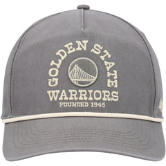 Golden State Warriors '47 Canyon Ranchero Hitch Adjustable Hat Charcoal - 47 brand