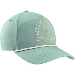 Milwaukee Bucks '47 Canyon Ranchero Hitch Adjustable Hat Green - 47 brand
