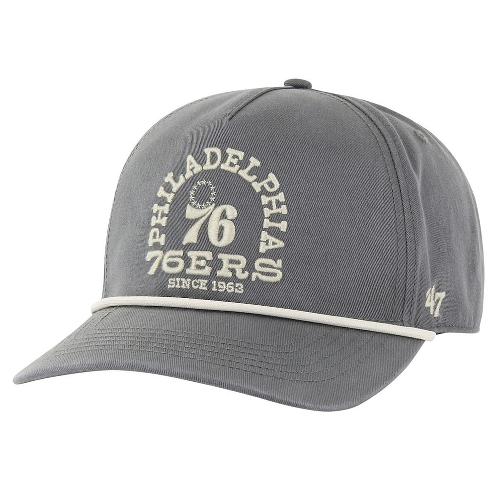 Philadelphia 76ers '47 Canyon Ranchero Hitch Adjustable Hat Charcoal - 47 brand outlet