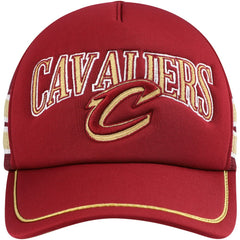 Cleveland Cavaliers '47 Sidebrand Stripes Trucker Adjustable Hat Wine - 47 brand