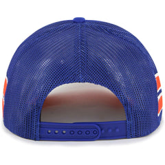 New York Knicks '47 Sidebrand Stripes Trucker Adjustable Hat Blue - 47 brand