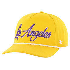 Los Angeles Lakers '47 Overhand Logo Hitch Adjustable Hat Gold - 47 brand
