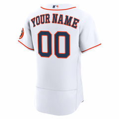 Houston Astros Nike Home Authentic Custom Jersey - White Jerseys