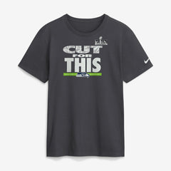 Seattle Seahawks Super Bowl LX Champions Pickoff Move Parade T-Shirt - Anthracite T-shirts