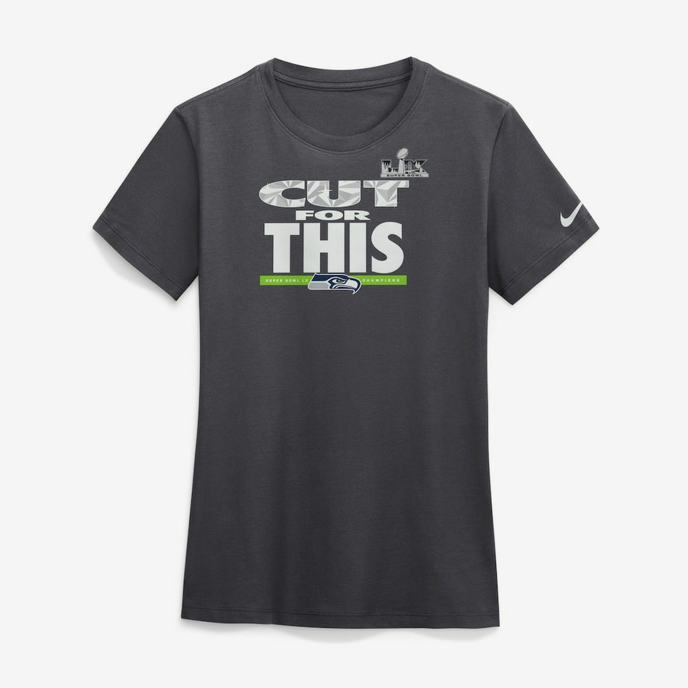 Seattle Seahawks Women's Super Bowl LX Champions Parade T-Shirt - Anthracite T-shirts