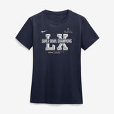 Seattle Seahawks Women's Super Bowl LX Champions Sacrifice T-Shirt - College Navy T-shirts