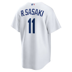 Rōki Sasaki Los Angeles Dodgers Nike Replica Jersey - White Jerseys