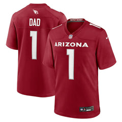 Number 1 Dad Arizona Cardinals Game Jersey - Cardinal Jerseys