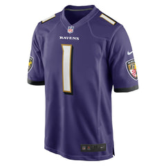 Number 1 Dad Baltimore Ravens Game Jersey - Purple Jerseys