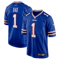 Number 1 Dad Buffalo Bills Game Jersey - Royal Jerseys