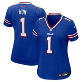 Number 1 Mom Buffalo Bills Women's Game Jersey - Royal Jerseys