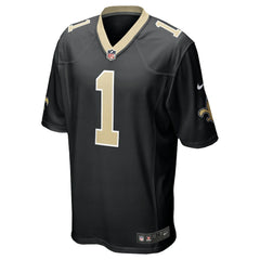 Number 1 Dad New Orleans Saints Game Jersey - Black Jerseys
