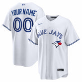 Toronto Blue Jays Nike Home Replica Custom Jersey - White Jerseys
