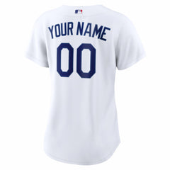 Los Angeles Dodgers Nike Women's Home Replica Custom Jersey - White Jerseys