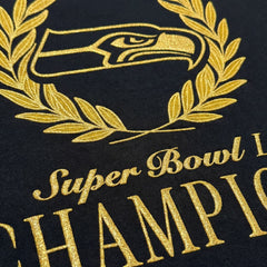 Seattle Seahawks Super Bowl LX Champions USA 250 NFL Gold Standard Fleece Sweatshirt - Black Sweatshirts