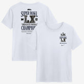 Seattle Seahawks Women's Super Bowl LX Champions Long Ball T-Shirt - White T-shirts