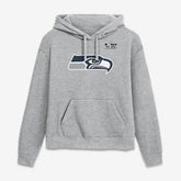 Jaxon Smith-Njigba Seattle Seahawks Women's Super Bowl LX Champions Patch Name & Number Hoodie - Heather Gray Hoodies
