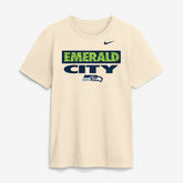 Seattle Seahawks Emerald City T-Shirt - Natural T-shirts