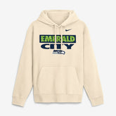 Seattle Seahawks Emerald City Club Fleece Hoodie - Natural Hoodies