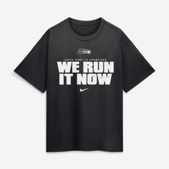 Seattle Seahawks Super Bowl LX Champions Loose T-Shirt - Black T-shirts