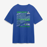 Seattle Seahawks Super Bowl LX Champions Classic Stripes Legacy T-Shirt - Royal T-shirts