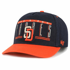 San Diego Padres '47 Double Headed Baseline Hitch Adjustable Hat - Navy Hats