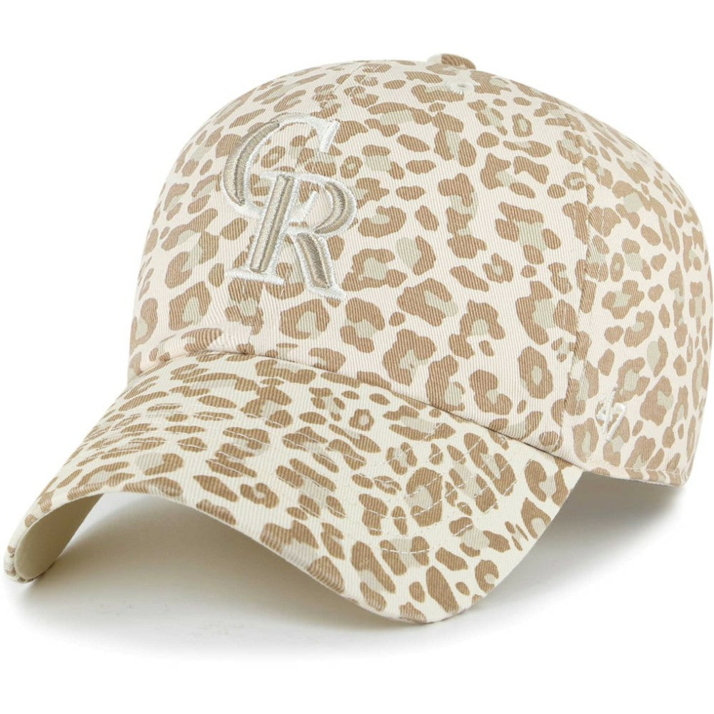 Colorado Rockies '47 Women's Panthera Clean Up Adjustable Hat - Natural Hats