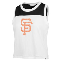 San Francisco Giants '47 Women's Premier Zoey Waist Length Tank Top - White Tanks