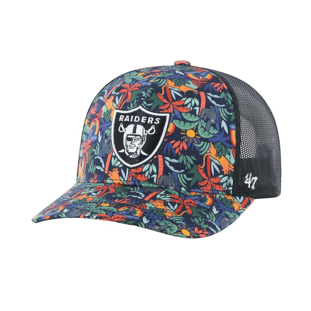 Las Vegas Raiders '47 Youth Jungle Gym Trucker Adjustable Hat - Navy Hats